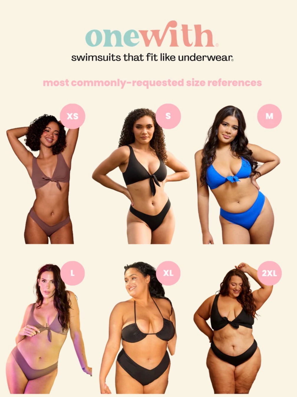 Onewith Blue Bikini Bottoms - Women's Swim — image 5 of 8